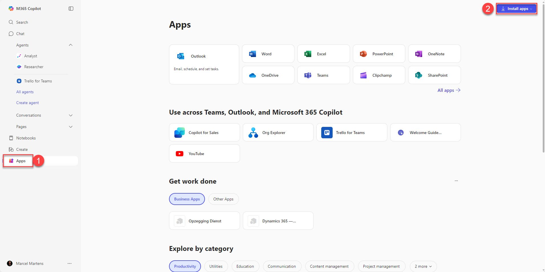Microsoft Office 365 Installaren