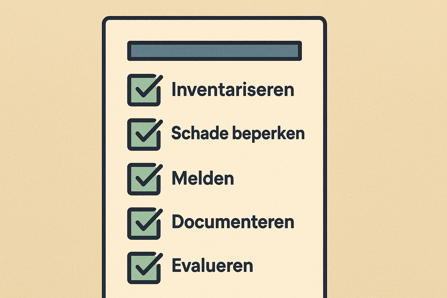 Checklist