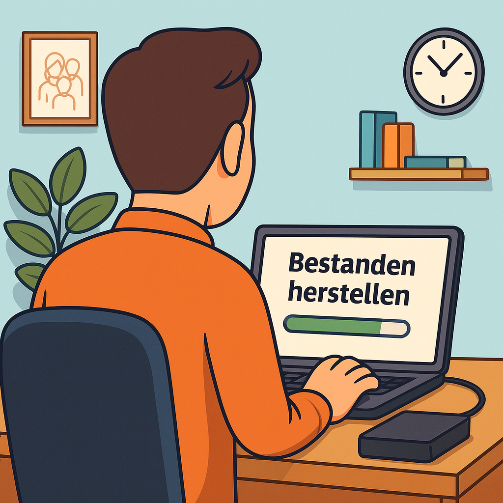 Bestanden herstellen Bestanden herstellen