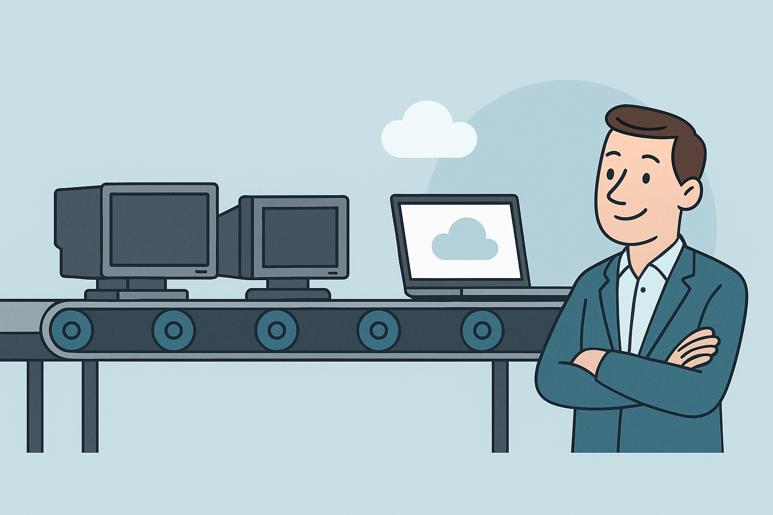 Oude pc vervangen laptop