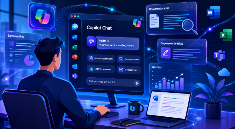 nteractieve AI-werkruimte met Copilot