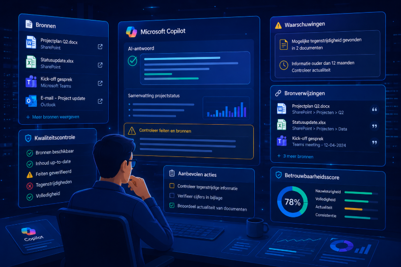 Digitale werkruimte met Microsoft Copilot