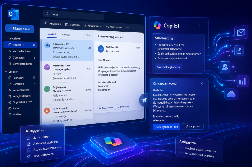 AI assistentie in e-mailontwerp