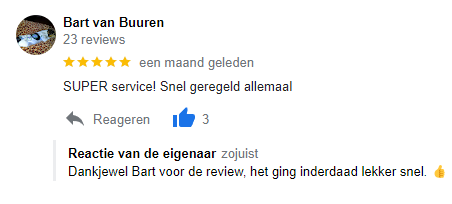 Revieuw Bart van Buuren | BVB